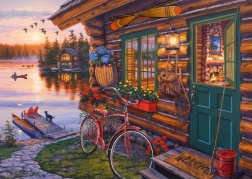 Puzzle Chalet sul lago 1000 pezzi di Schmidt