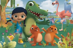 Trefl puzzle Wissper e amici animali maxi 24 pezzi