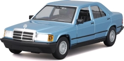 Bburago 1:24 Plus - Mercedes-Benz 190E 1987 - Diamond Blue