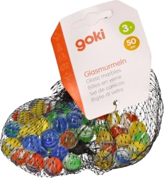 Biglie di vetro Occhio di gatto 50 pz