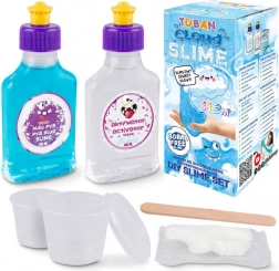 Tuban set per creare slime – cloud slime con neve artificiale