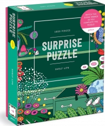 GALISON Surprise puzzle Vita sullo scaffale 1000 pezzi
