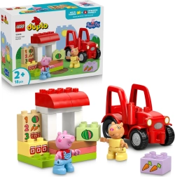 LEGO DUPLO Peppa Pig Trattore e mercato