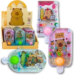 Gioco ad anelli ad acqua con motivo CAPIBARA a forma di gelato su stecco