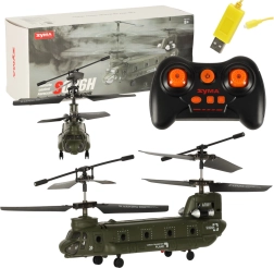 Elicottero RC militare SYMA S026H-1 con Wi‑Fi, 2,4 GHz