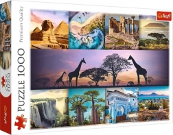 Trefl Puzzle 1000 pezzi - Collage Africa