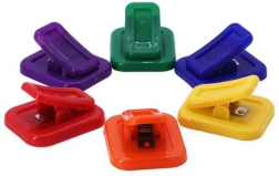 Clip magnetici per appunti Toro, set da 6 pz, assortiti