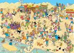 Puzzle Sculture di sabbia 1000 pezzi di Jan van Haasteren