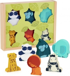 Vilac figure di legno della giungla