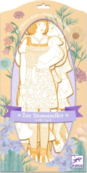 Album da colorare di moda Djeco Scout & Friends