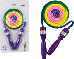 Skipper multicolore con maniglie viola