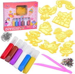 Set creativo per creare ciondoli fai-da-te – sagome e colori