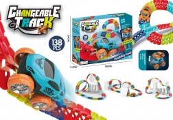 pista ferroviaria DIY 138 pezzi