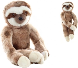 Bradipo di peluche 42 cm con chiusura a strappo