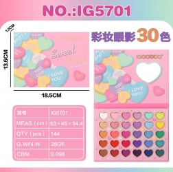 Mega set trucco a cuoricini per bambini