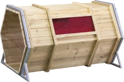 Tunnel in legno con finestre di Classic World EDU