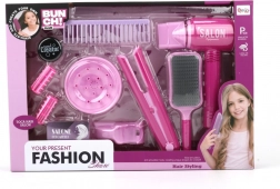 Salone di parrucchiere per bambini con 12 accessori