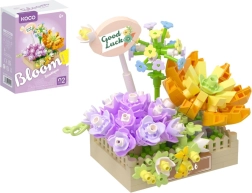 Kit di costruzione KOCO composizione floreale con succulente, 295 pezzi