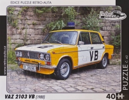 Puzzle auto d’epoca VAZ 2103 VB (1980) – 40 pezzi
