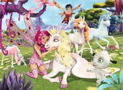 Puzzle Ravensburger Mia and Me XXL 100 pezzi