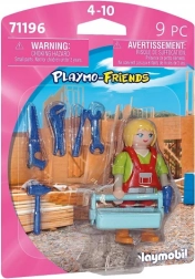 Figurina Playmo-Amici Artigiana con Kit di Attrezzi