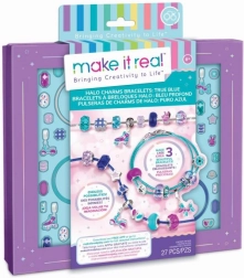 Make It Real set per creare braccialetti Halo Charms True Blue