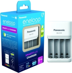 Caricabatterie ENELOOP Smart & Quick BQ-CC55 senza accumulatori