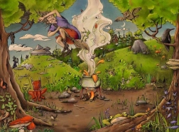 Puzzle Ravensburger strega 500 pezzi