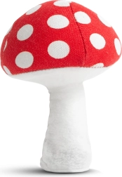 Fungo decorativo in tessuto 16 cm