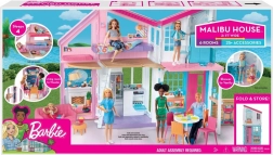 Barbie Malibu casa portatile per bambole con accessori