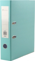 Raccoglitore per ufficio A4, 8 cm, leva, turchese