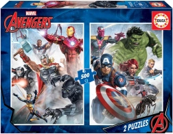 Puzzle Educa Avengers 2x500 pezzi