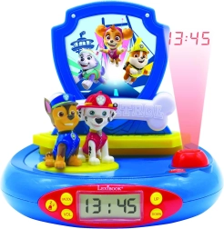 Sveglia per bambini con proiettore Paw Patrol
