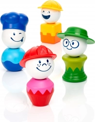 SmartMax Moji primi personaggi – costruzioni magnetiche 12 pezzi