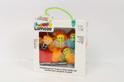 TOMY Lamaze sonagli da polso e caviglia (set di calzini e braccialetto)