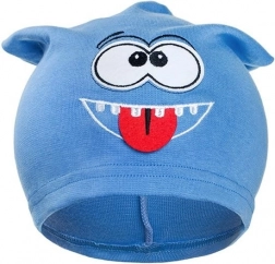 berretto autunnale per bambini New Baby Sorridente azzurro 110 (4–5 anni)