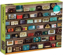 Galison puzzle radio vintage 1000 pezzi