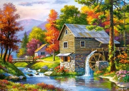 Puzzle da 500 pezzi – Old Sutter’s Mill (Castorland)