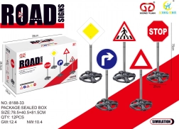 Mega set di segnali stradali per bambini