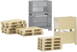 Set logistico Bruder – pallet e casse