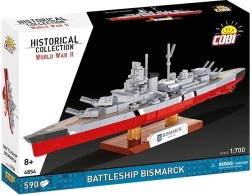 Set di costruzione corazzata BISMARCK 1:700 (590 pezzi)