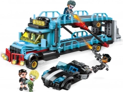 Qman Police Battle Force assalto al camion set di costruzione