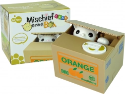 Salvadanaio Gatto impara a risparmiare Arancione