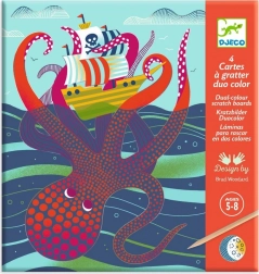 Djeco immagini da grattare: In alto mare