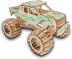 Puzzle 3D in Legno Monster Truck