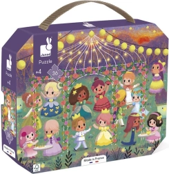 Puzzle a valigetta Principesse 36 pezzi