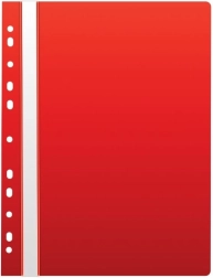 Raccoglitore rapido A4 con eurofori, PP, rosso