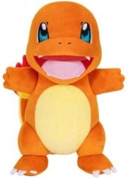 Giocattolo interattivo di peluche Charmander con effetti di fuoco