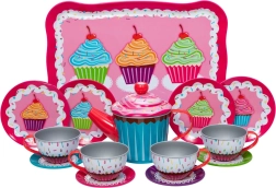 Set da tè per bambini con tema muffin