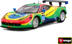 modello in metallo bburago ferrari 458 italia gt3 1:43 (2015)